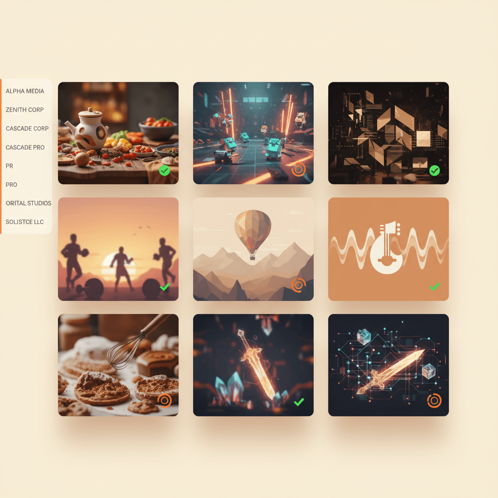 Agency dashboard managing multiple YouTube channels