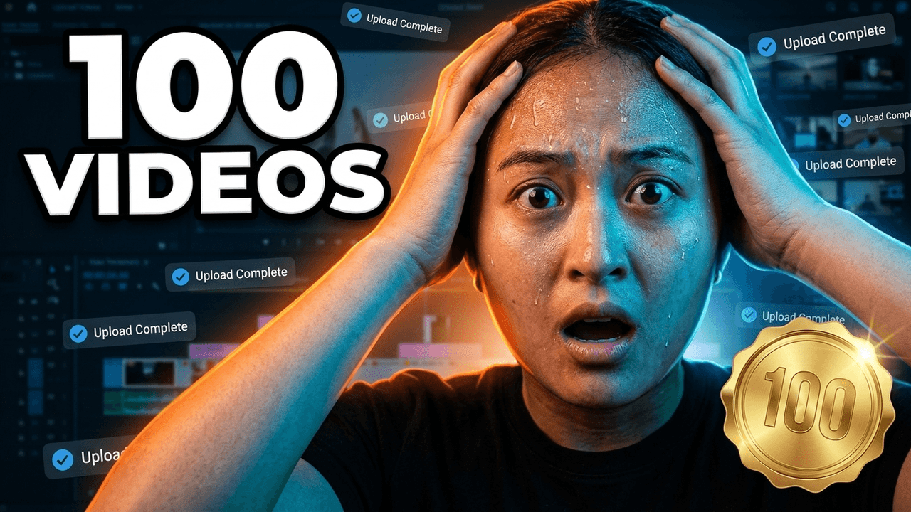 100 Videos branded thumbnail