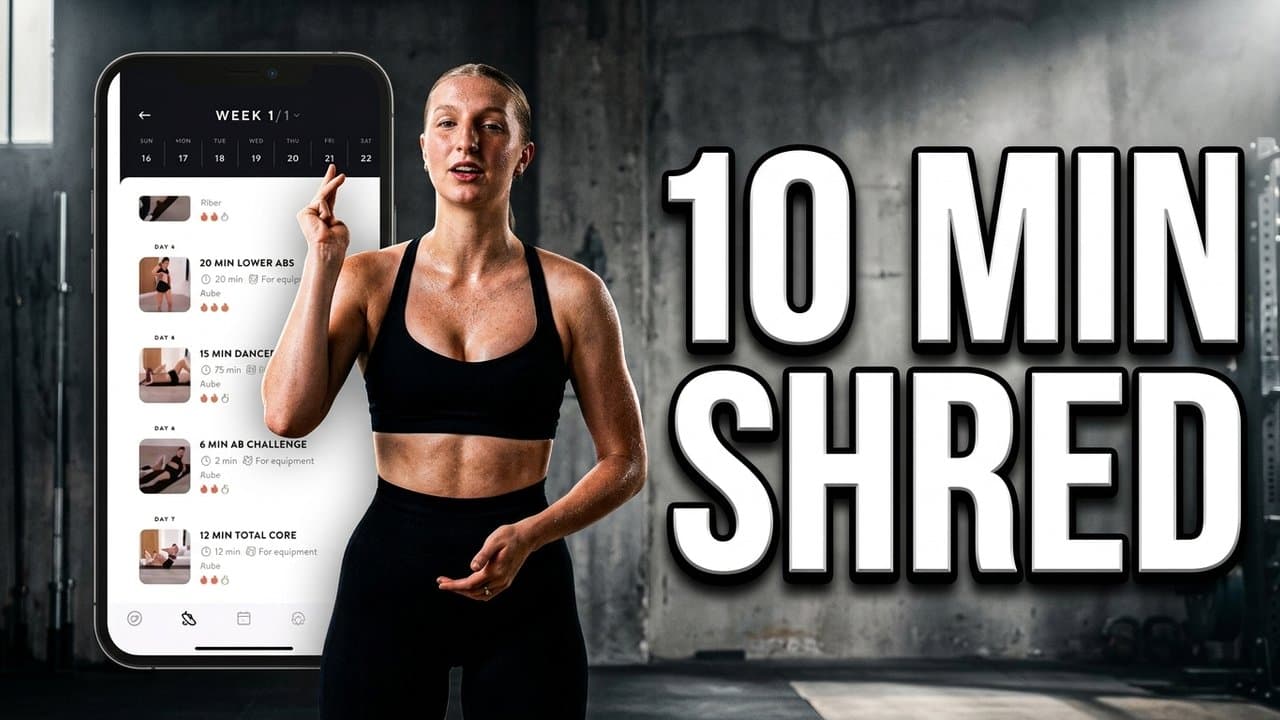 Motivational transformation thumbnail with progress highlight after Hooksnap