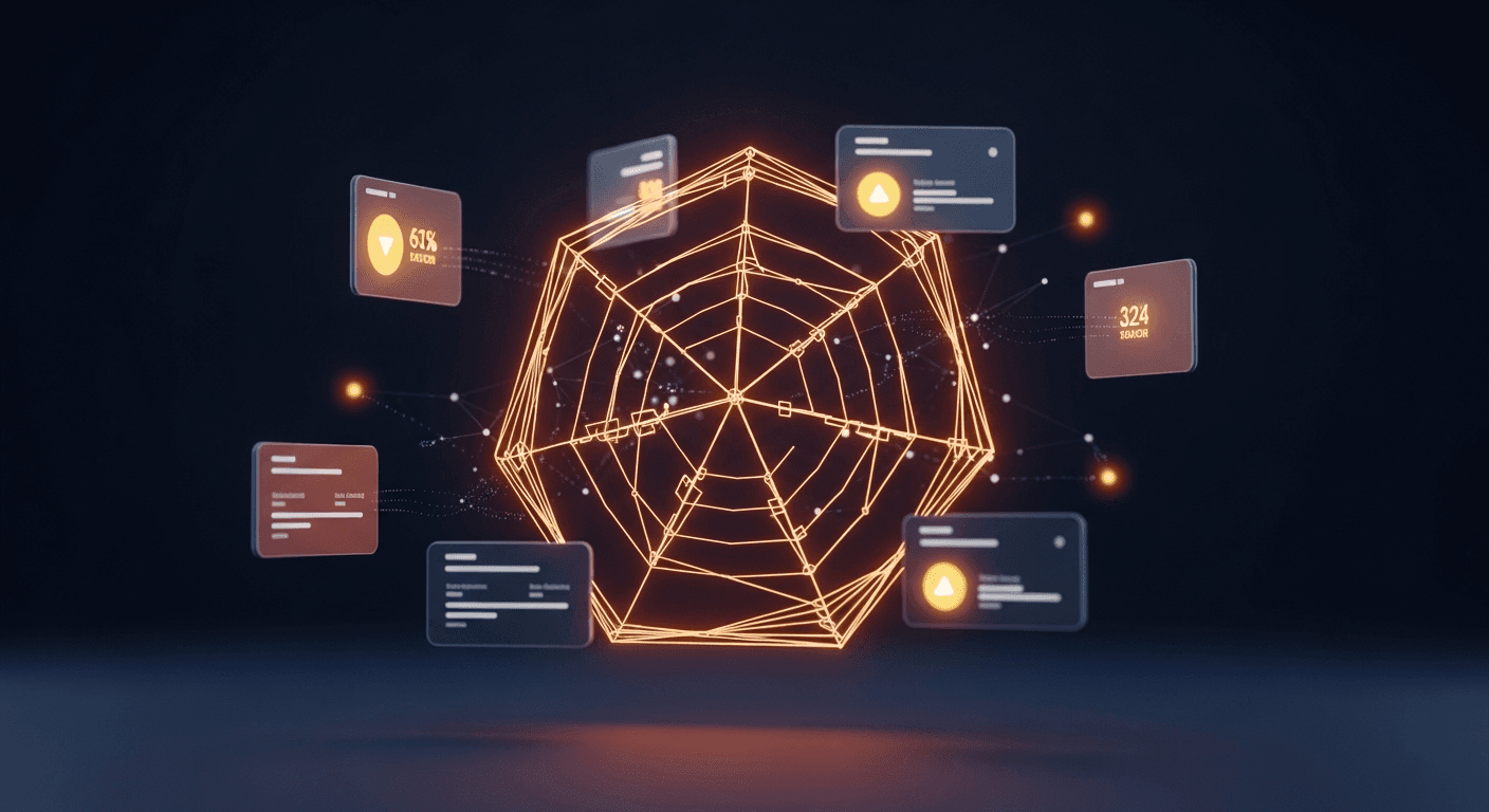 Marketing analytics dashboard with thumbnail performance data