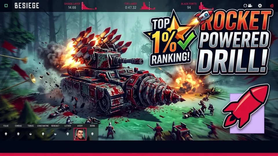 Breaking the TOP 1% with pure rocket CHAOS