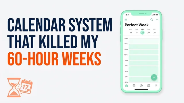 How I reclaimed 20 hours of my week using one simple SYSTEM